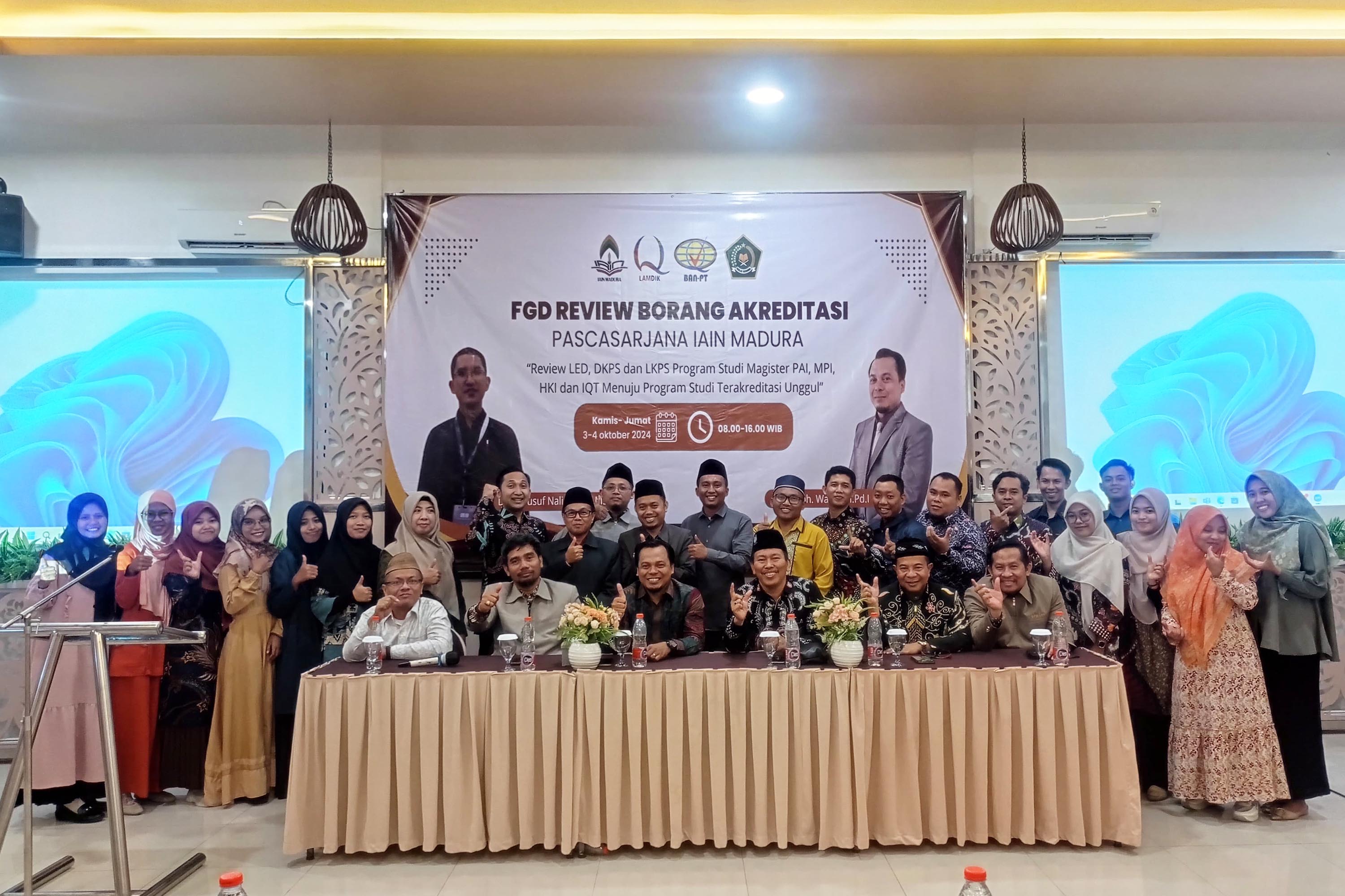 PASCASARJANA IAIN MADURA GELAR FGD STRATEGIS: MENUJU AKREDITASI UNGGUL